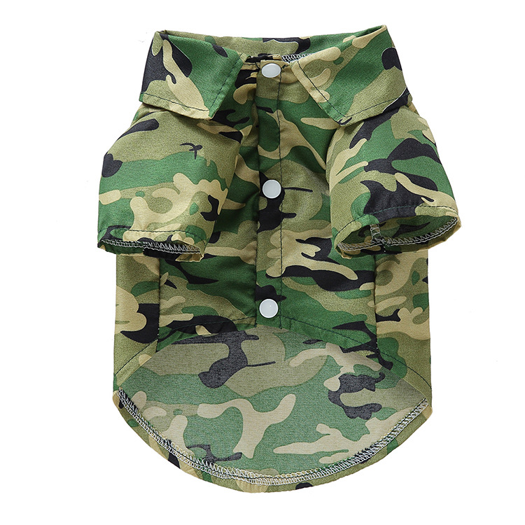 Chemises imprimées de fruits pour animaux de compagnie, T-shirt pour chien, Manteau fin, Veste pour chiot, Vêtements pour chat, Tenues pour petits chiens, Tenues de Schnauzer: green / XXL