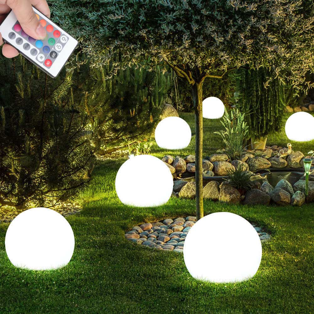 Waterdichte Led Tuin Bal Licht Rgb Onderwater Licht Outdoor Kleurrijke Stand Lamp Park Industriële Floor Lamp Staande Lamp