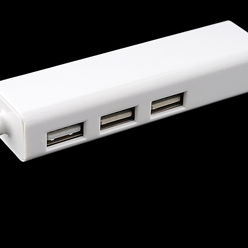 Usb de alta velocidade 2.0 para rede lan ethernet rj45 conversor de adaptador com 3 portas usb 2.0 hub adaptador usb hub para windows 7/8