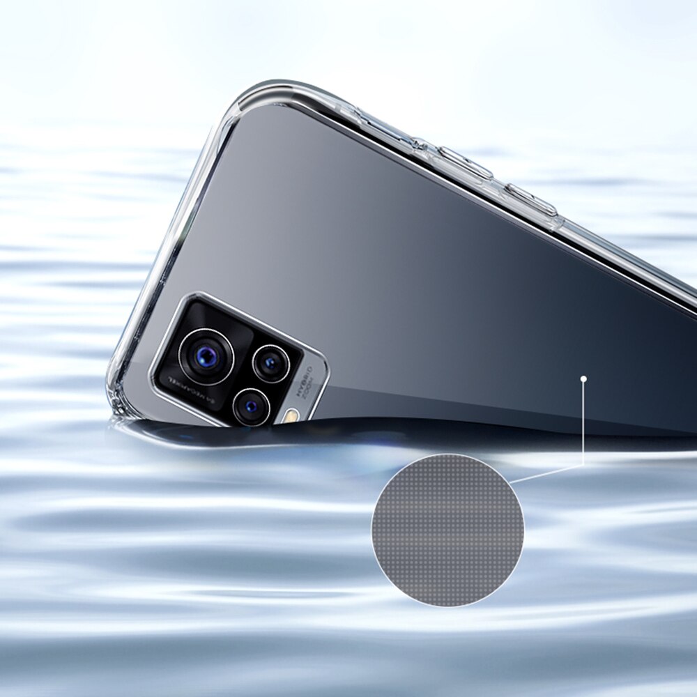 Funda de teléfono transparente para VIVO Y21, Y21S, Y33S, , TPU suave, protección de lente de cámara, funda trasera transparente Y33 S