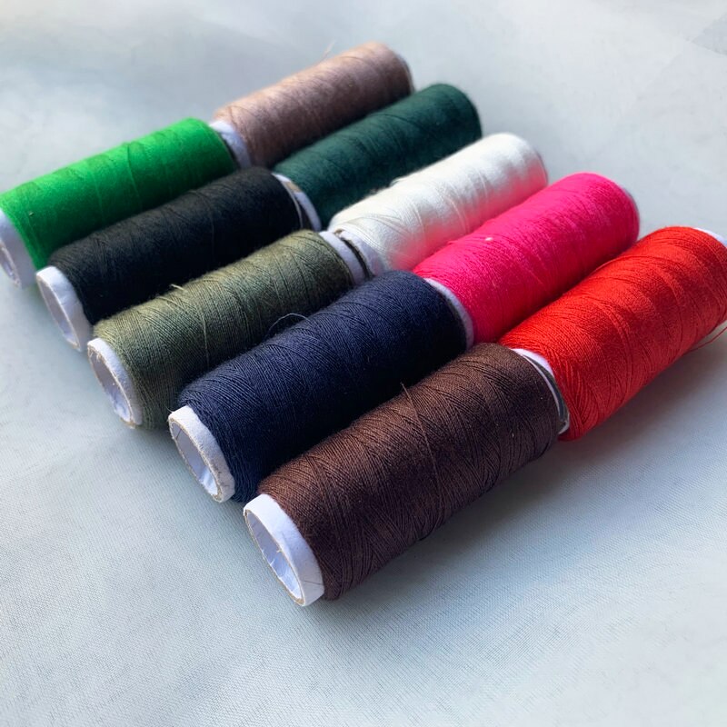 10 Colors DIY Handcraft Thread Sewing Threads Patch Stitch Sewing Thread hilos para coser For Sewing Machine Embroidery Craft
