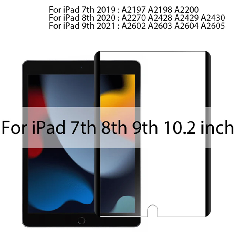 Protector de pantalla magnético reutilizable con sensación de papel para iPad 7/8 9th 10th Pro 11 Mini Air 1 2 3 4 5 6 2024 película de escritura esmerilada mate: Azul cielo