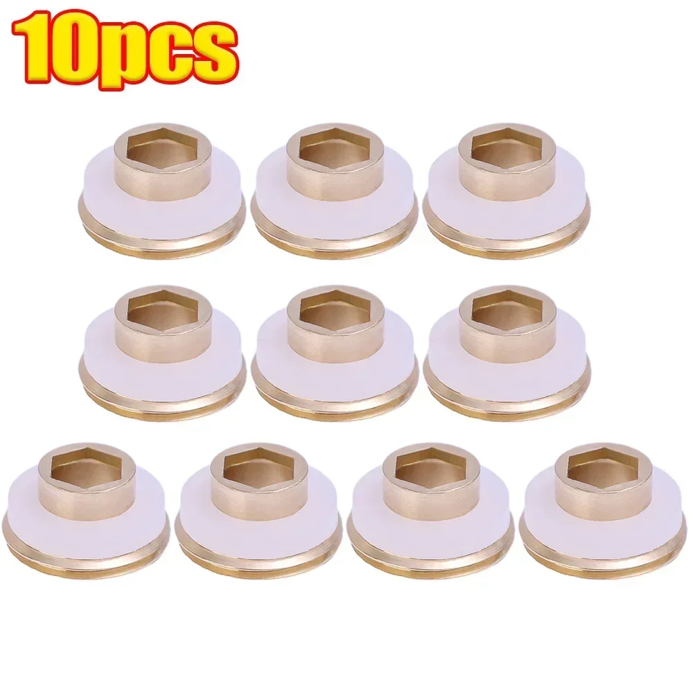 Vandhane messing hurtigpakningsskiver vandhaneventil lækagesikre tætningsringe pakninger vvs-propper badeværelsesbruserhane tilbehør: Himmelblå