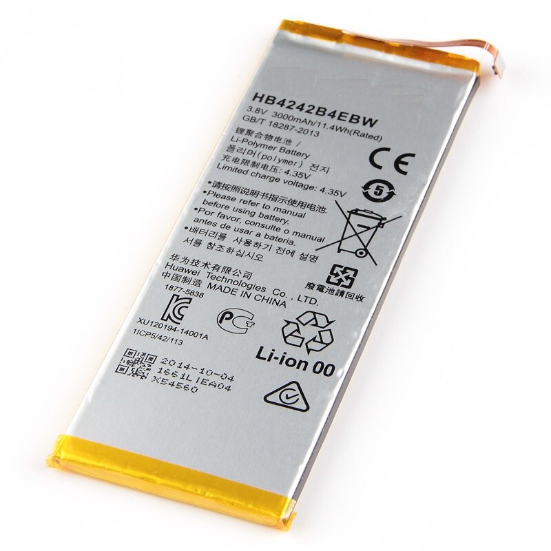 Hb4242 li-ion phone battery 4 huawei honor 6 h60-l01 h60-l02 h60-l11 h60-l04 honor 4 x 3000 mah