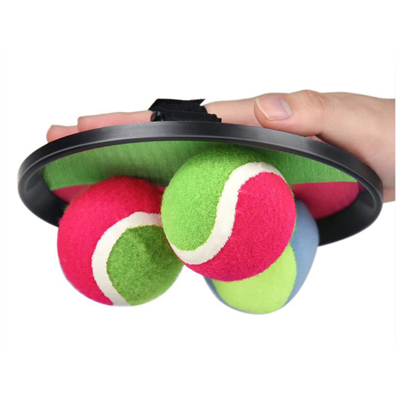 Sticky Ball Toy 2rackets 1ball Children Outdoor Exercise Props Sports Parent-Child Interactive Toys Throw and Catch Balls TMZ