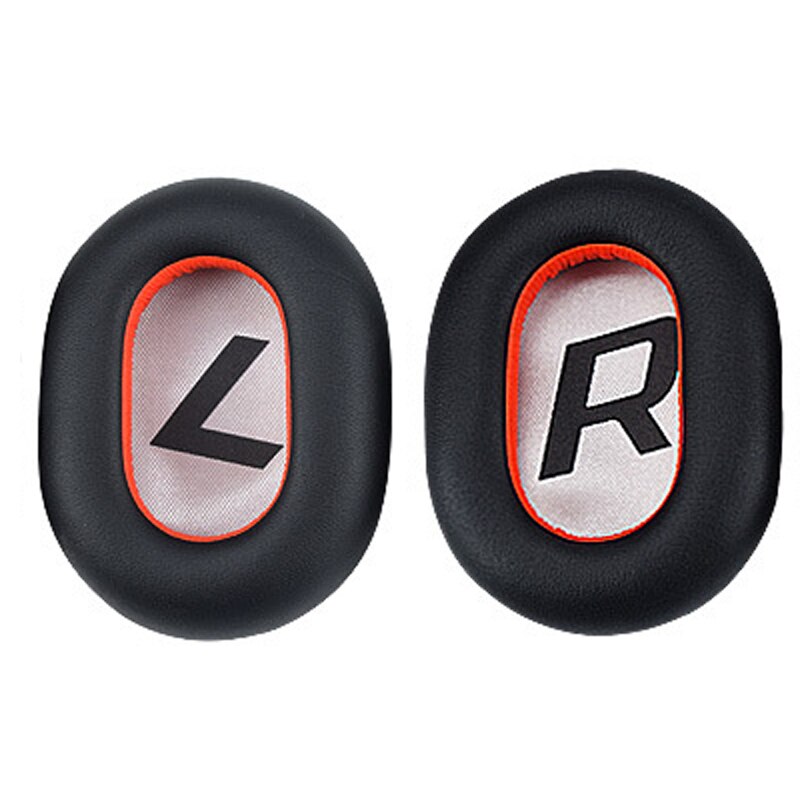 2Pcs Replaceable Earpads Ear Pad Cushion for Plantronics BackBeat PRO 2 Over Ear Wireless Headphones Earpad Headband Protector: black