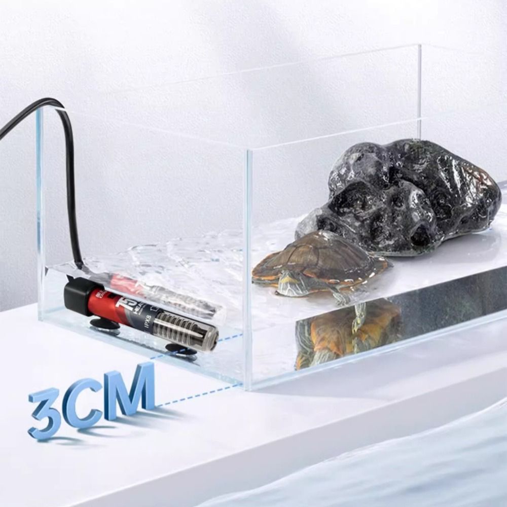 26 ° C Riscaldatore per acquario mini riscaldatore per acquario a risparmio energetico impermeabile Temperatura costante fuori interruzione di corrente dell'acqua