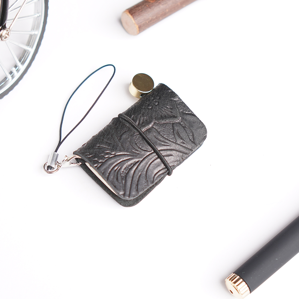 Ultra Mini notebook Traveler's manual Retro Leather style book Applicable to hang Decoration Diary book notepad 32 sheet 64 page: Other