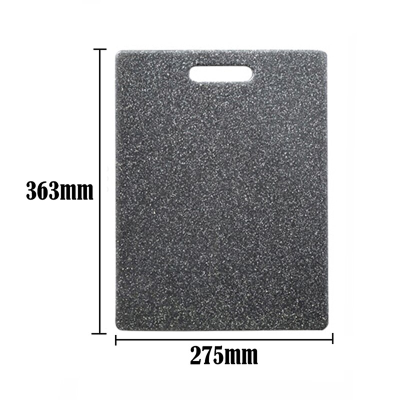 1pc plast skärbräda pp material miljö kök skärbräda unikt marmor utseende diskmaskin säker: L 363 x 275 x 8mm
