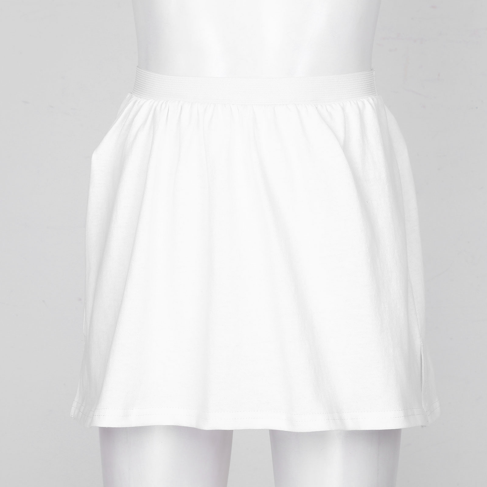 Mallas con falda acampanada de algodón para mujer, ropa interior, estilo BF