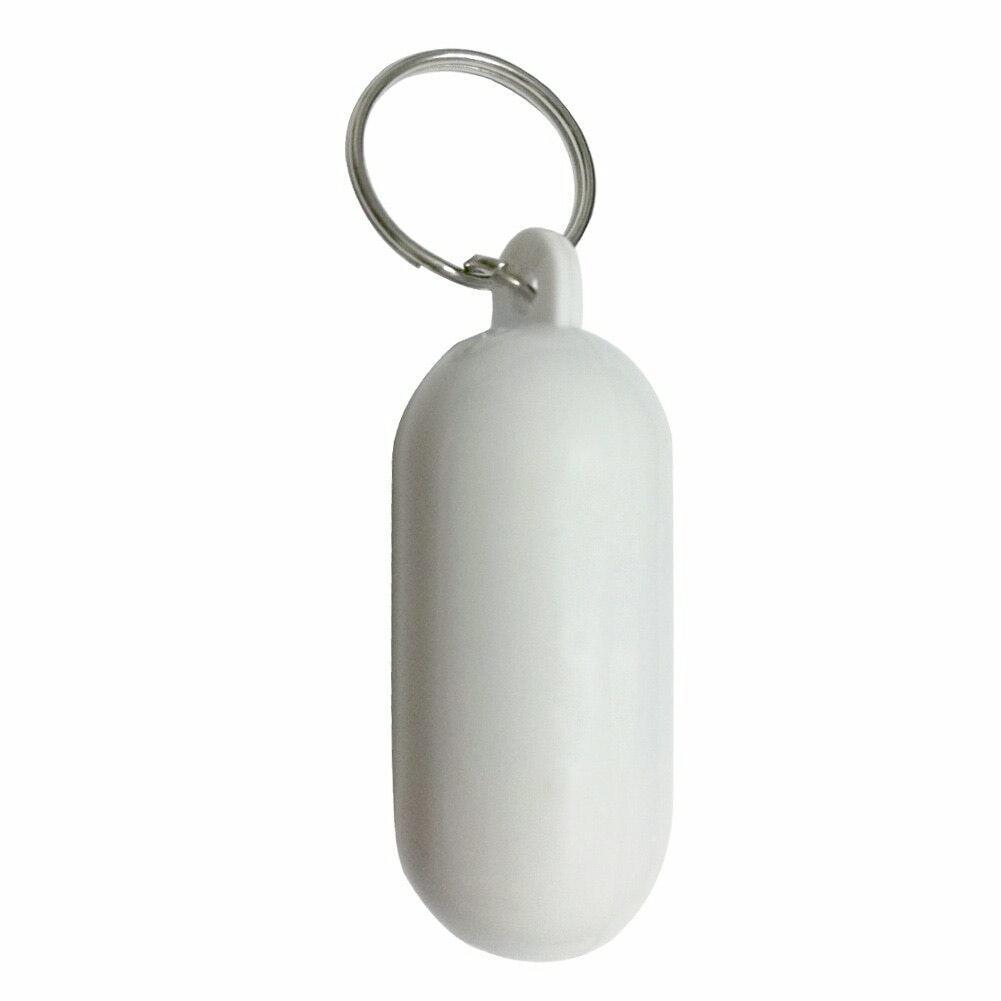 Plastic PS Metal Floating Key Ring Kayak Keychain Buoyant Keyring Marine Sailing Float Keys Buckle Rowing Boats Tools
