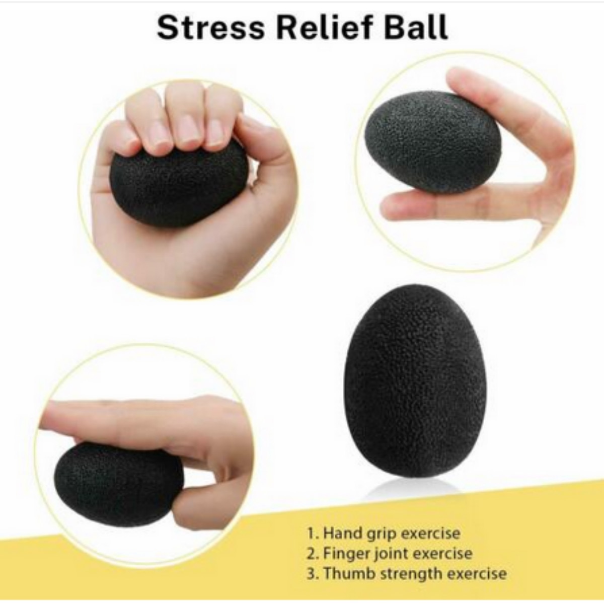 5PCS Resistance Bands Hand Grips Strengthener Set Wrist Finger Forearm Training Adjustable Hand Strength Exercise Fitness Tool