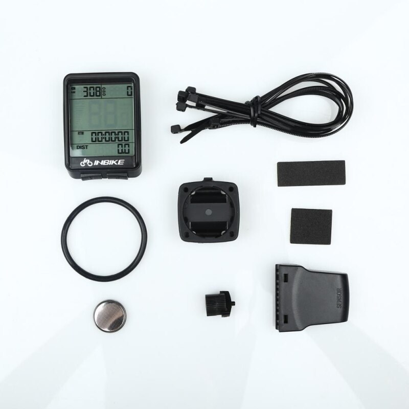 INBIKE Waterproof Ciclocomputer LED Backlight Odometro Bicicleta Velocimetro Bike Multifunction Licznik Rowerowy Bezprzewodowy