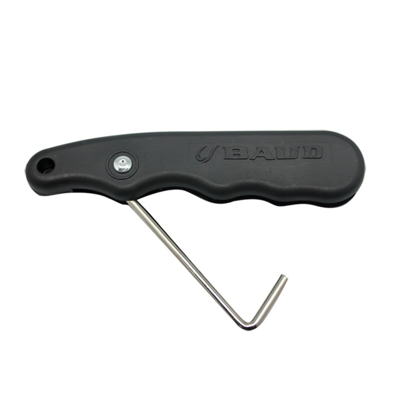 Professionele Strakke Schoenen-Lace Ties Gear Tool Met Haak Opvouwbare Portable Voor Schaatsen Kunstschaatsen Schoenen Ting 9cm X 6.5 Cm: Default Title