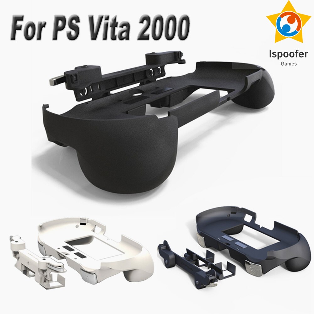 Frosted Hand Grip Joypad Stand Case with L2 R2 Trigger Button For PSV 2000 PS VITA PSV 2000 2000 Game Console Accessories