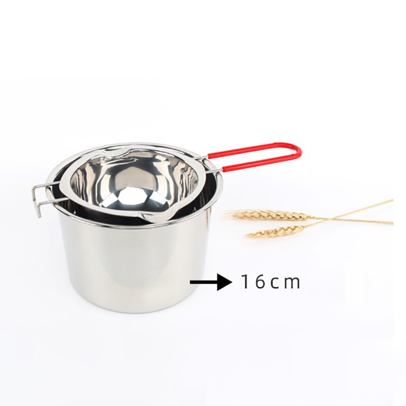 304 acier inoxydable Double chaudière Pots avec boîte chocolat fondant Pot lait bol beurre bonbons plus pâtisserie outils de cuisson