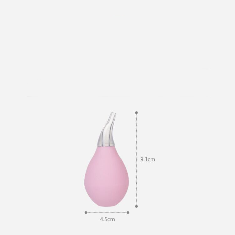 neugeboren Baby Silikon Sicherheit Nase Reiniger Vakuum Saugen Kinder Nasal- Aspirator Baby Pflege diagnostisch-Werkzeug Vakuum Saugnapf