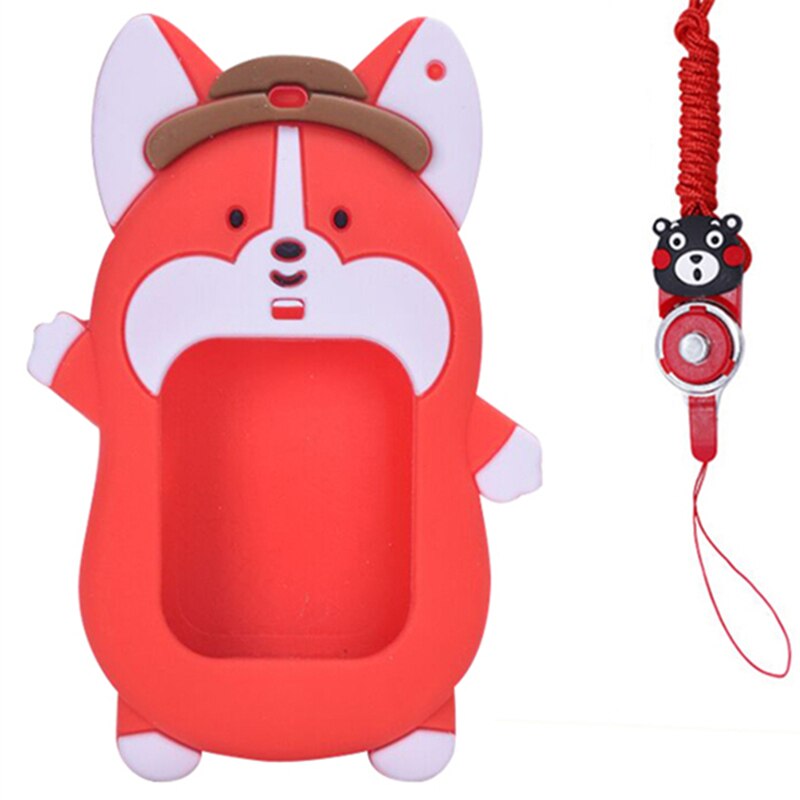 Vervangende cartoon slimme horloge hanger voor kinderen, siliconen horlogekast, sporthorloge ketting voor xiaomi xiaomi  a2/a3/m1/x1/f2