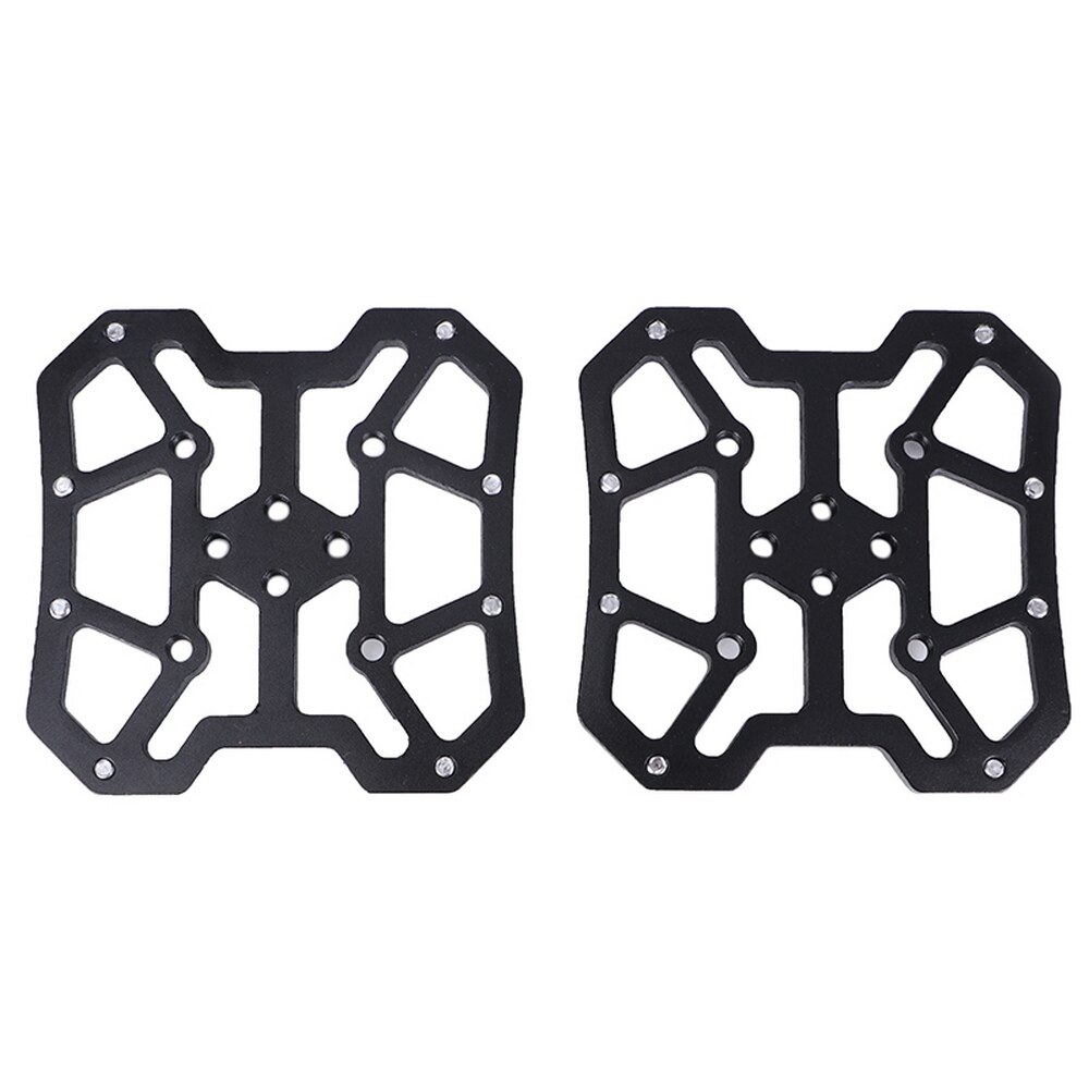 2pcs SPD Speedplay Bike Bicycle Platform Adapter Universal Clipless Platform Adapter Cleat Pedal for Bicycle Road Bike: black