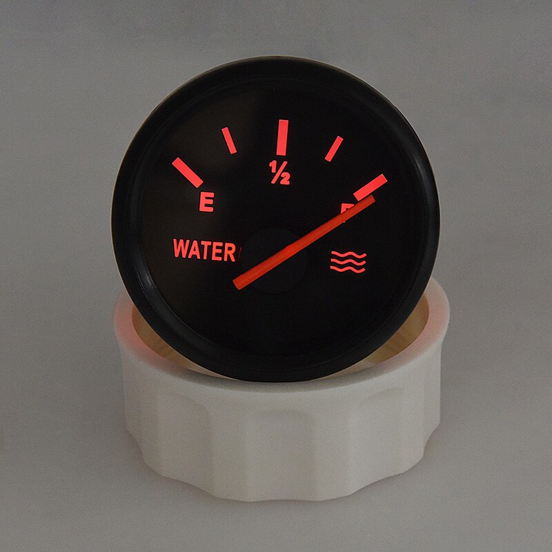 52MM Water Level Gauge with Water Level Sensor 100MM 125MM 150MM 200MM 300MM 400MM 0-190ohm Water Liquid Tank Level Indicator
