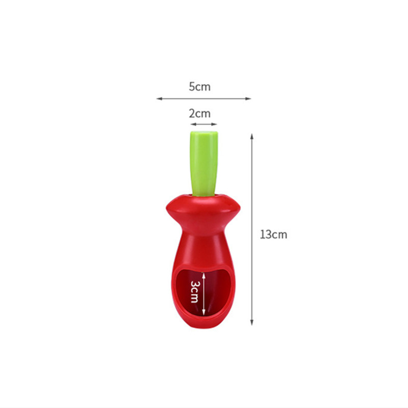 Máquina Manual para quitar el núcleo de la cereza, base de olivo para la cocina, utensilio para quitar semillas