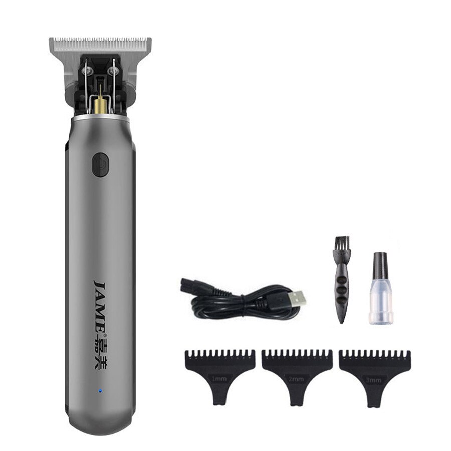 Jame – tondeuse à cheveux électrique professionnelle 96V6 96x4 100-240V, 0.1mm, Machine pour couper les cheveux et la barbe: Gray No Box