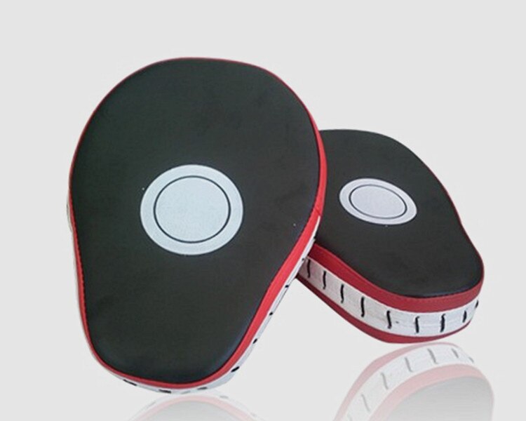 2PCs Kick Boxing Gloves Pad Punch Target Bag Men MMA PU Karate Muay Thai Free Fight Sanda Training Adults Kids Equipment: Default Title