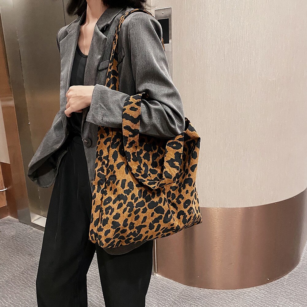 2020 novo inverno grande saco de veludo das mulheres bolsa de ombro leopardo padrão zebra bolsa feminina grande capacidade quente macio tote bags