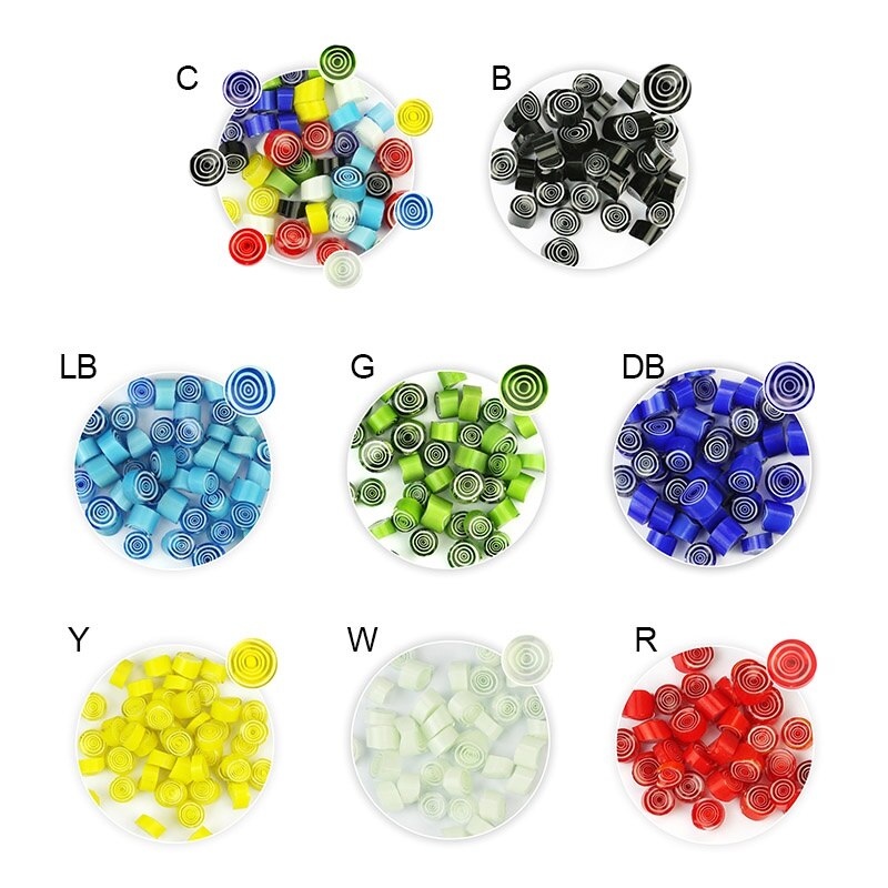 28g Contas de Fusíveis De Vidro Mosaico Para Fazer Jóias Colar Pulseira 90 Rainbow Mix Millefiori COE DIY Acessórios Feitos À Mão