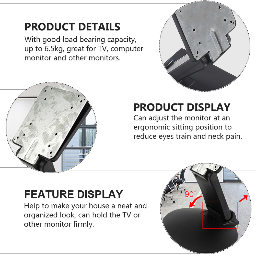Folding LCD Computer Monitor Stand Monitor Base Stand LCD Monitor Base Stand