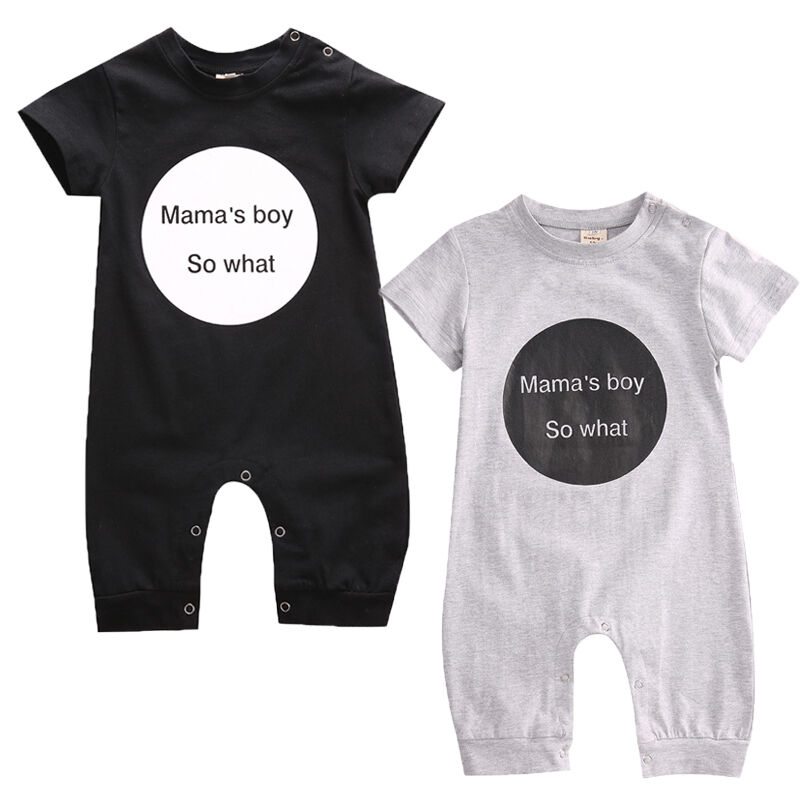 Ons Peuter Pasgeboren Baby Boy Katoenen Romper Jumpsuit Outfit Sunsuit Zomer Kleding