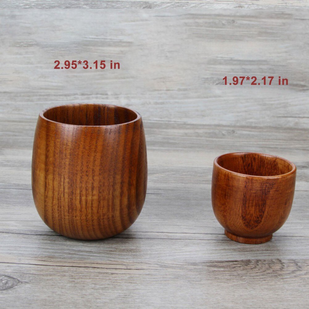 Handgemaakte, milieuvriendelijke, Viking-geïnspireerde drinkhoorn mok met houten