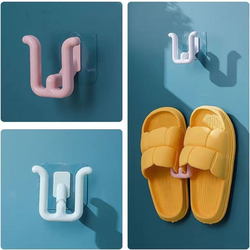 Slipper Opbergrek Muur Badkamer Afvoer Opbergrek Plank Schoenophanghouder Badkamer Organizer Aan De Muur Gemonteerd Schoenenrek