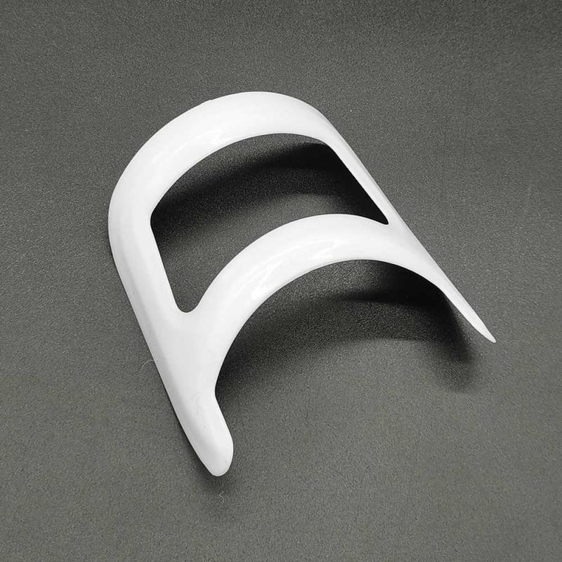 Mustache Beard Styling Template Tools For Men Shave Shaping Template Beard Style Comb Care Tool For Perfect Line: white