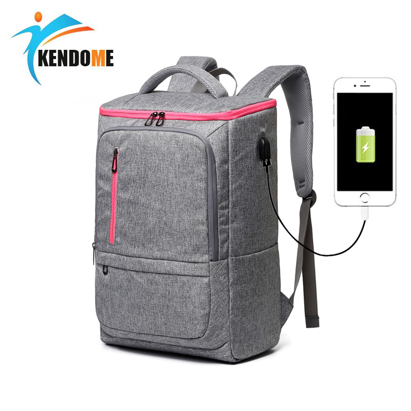 Erkek açık atletik çanta USB şarj sırt çantaları seyahat sırt çantası Unisex yürüyüş omuz çantaları büyük kapasiteli spor sırt çantası