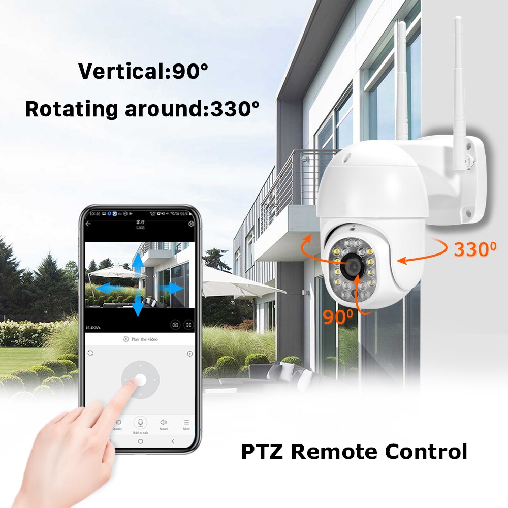 1080P Ptz Camera Auto Motion Tracking Camera Wirel... Grandado