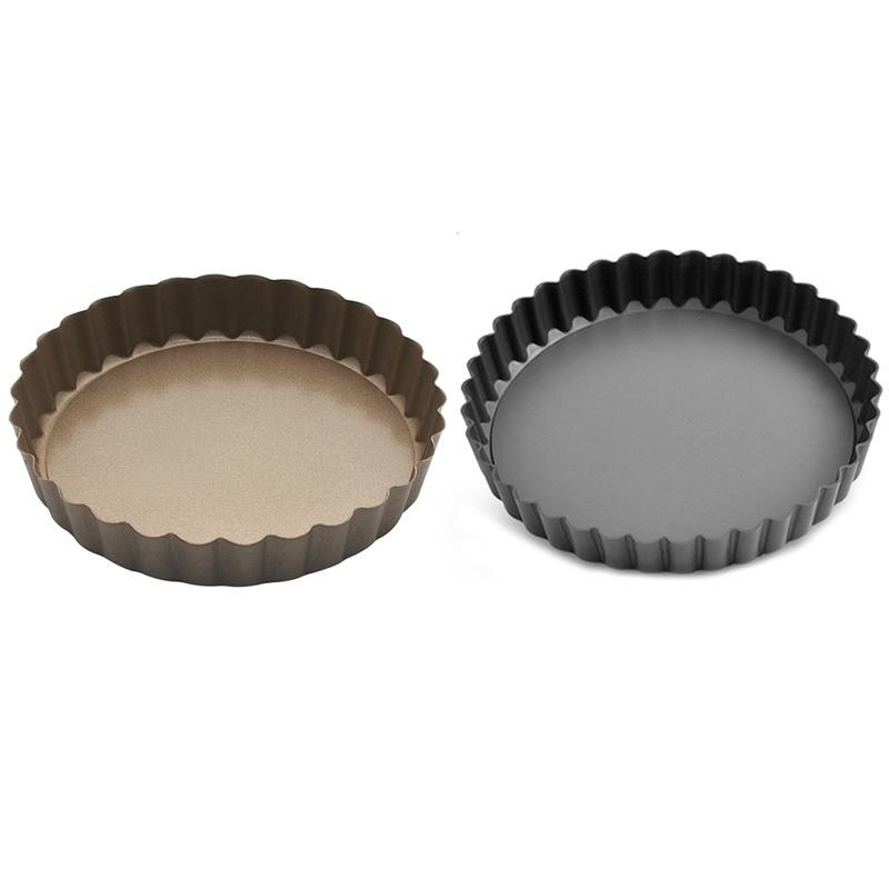 Cake Pan Non-Stick Pie Pizza Pan Molds Cake Round Mould Removable Bottom 5 Inch Mini Tart Pans Bakeware