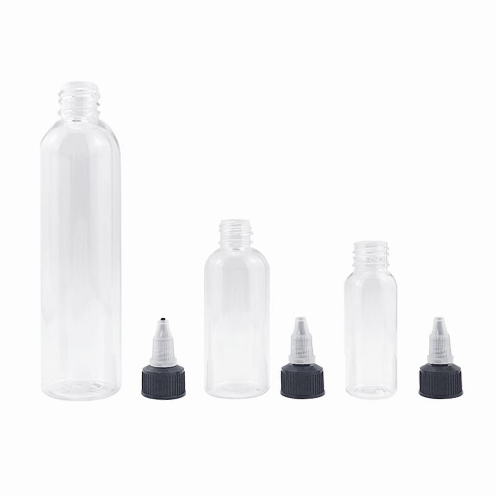 2Pcs Attractive Wide Application Reusable Sauce Bottle Multi-use Good Sealing Condiment Bottle for Sauce Bottle