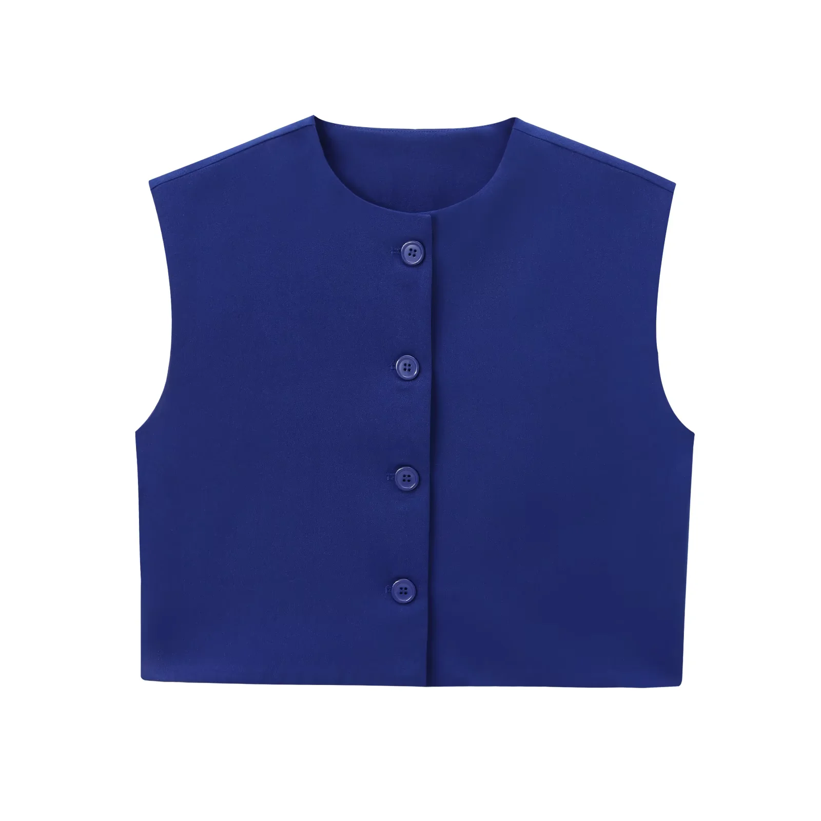 Chaleco Vintage sin mangas para mujer, chalecos holgados a la , abrigo sin mangas para mujer, prendas de vestir exteriores informales para mujer, ropa de calle básica, Tops