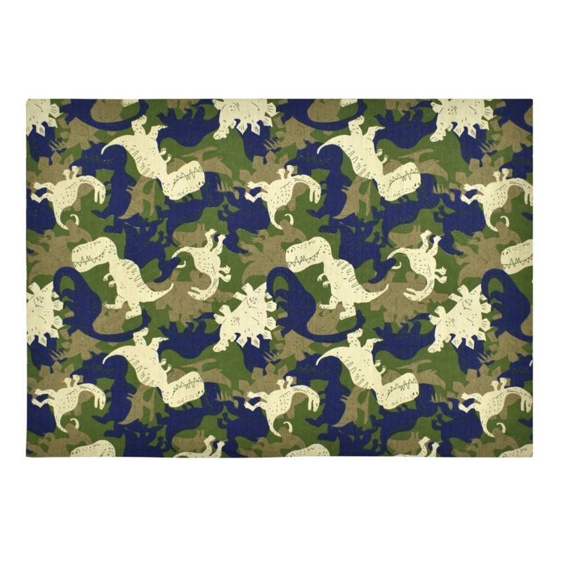 1Pc Envelop Kids Peuter Kussensloop Katoenen Baby Kussensloop Past Voor 13x18in 14x19in 12x16in Kussen Zacht Ademend: Camouflage dinosaur