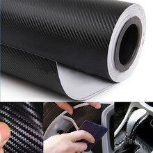 127*30cm Automobile Car Body 3D Carbon Fiber Vinyl Wrap Sheet Roll Film Sticker Brand And