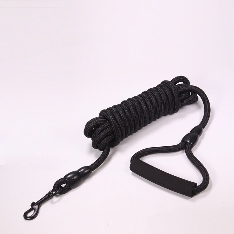 Pet chien laisse petit grand chiot chien laisse rappel formation suivi obéissance longue ligne plomb escalade corde 2 m 3 m 5 m 10 m: Black / 10m