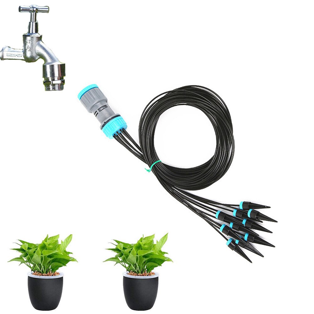 10Pcs/Lot Drip Irrigation Kit Garden Plant Watering System Vegetables Fruit Micro Irrigation Water-Saving System Dropper Tools