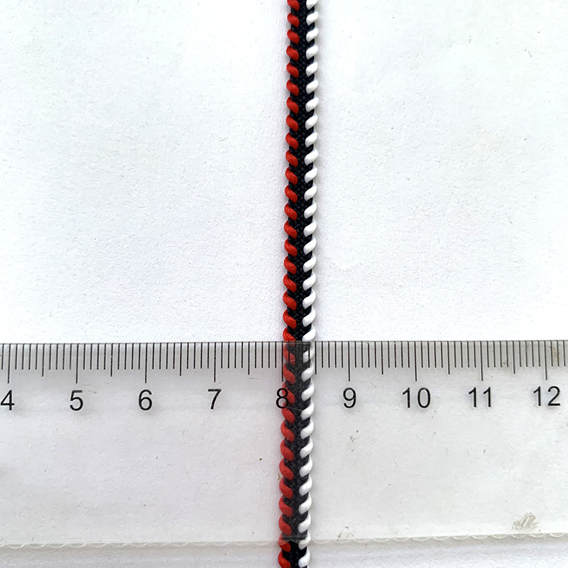 5 m/16,4 Fuß Profi Packung, 5 mm breit, Vorhang, Tausendfüßler, Spitze, gebogener Wellenbesatz, handgefertigt, DIY-Handwerk, Nähbesatz, Bänder, BH-Vorhang-Dekoration