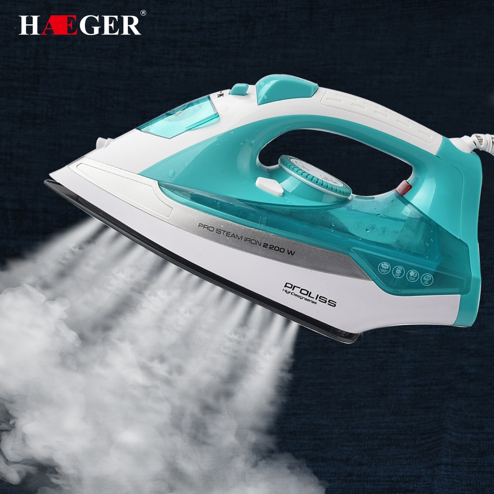 2200W Electric Irons Steam Flatiron For Clothes Multifunction Ceramic Soleplate Iron Ironing