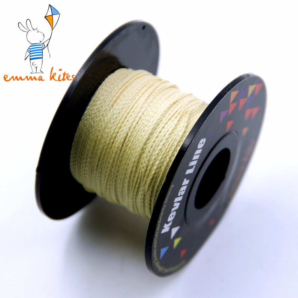 250lb 100ft Kevlar 1mm Linea Intrecciata Linea di Pesca per la Pesca Aquilone Linea di Corda Campeggio Backpackinng Attività tutto'aria Aperta