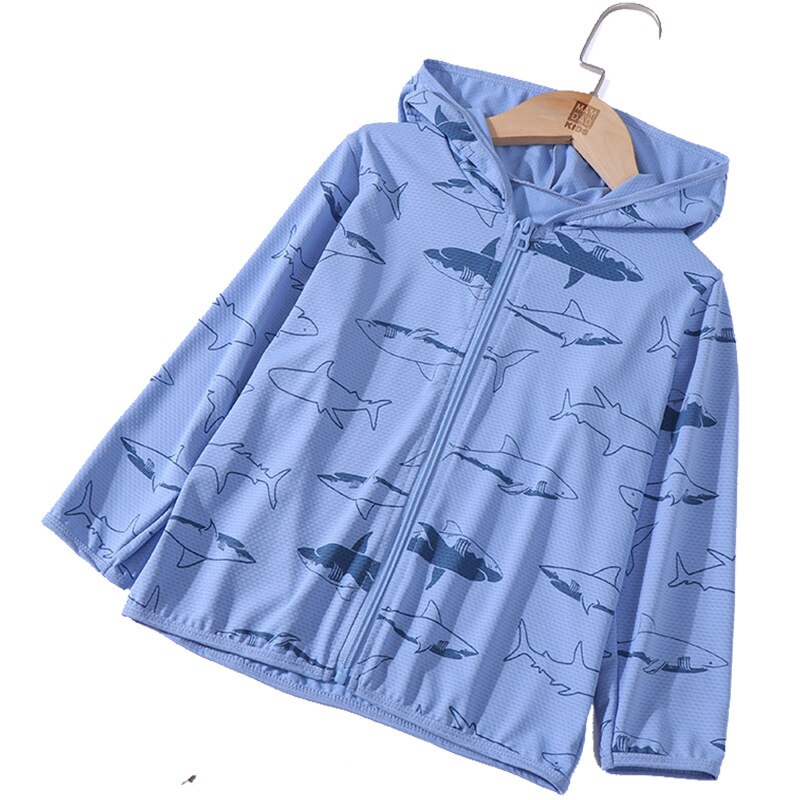 freundlicher sonnenschutz sommer jacke für jungen freundlicher sonnenschutz kleidung kühle dünne atmungsaktive mit kapuze jacke außen Junge sommer kleidung