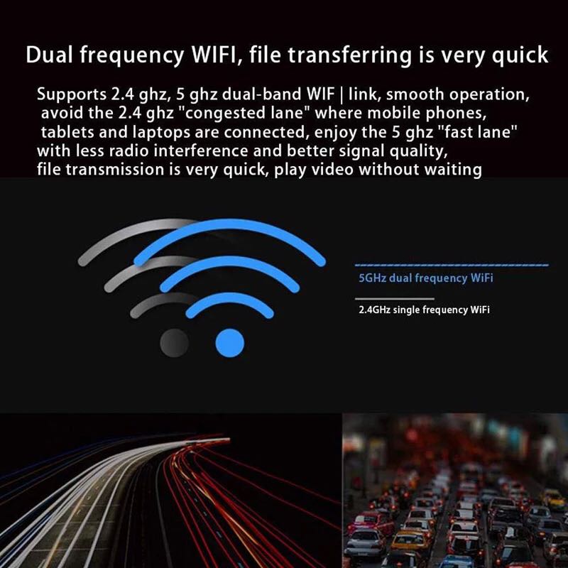 Wireless 802.11ac 802.11N Adapter Ezcast 5200 Wireless USB WIFI Adapter 5G/2.4G Bluetooth 4.2 Dual Band AC 600Mbps NetworkCard