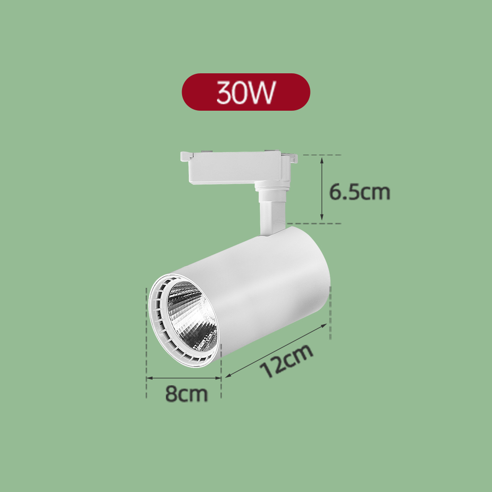 Szyna oświetleniowa 1M 0.5M, plastikowa, druga linia, szyny doprowadziło, złącza proste/w kształcie litery L robić szyn oświetleniowych, reflektorów szynowych, oświetlenia szynowego.: RGB