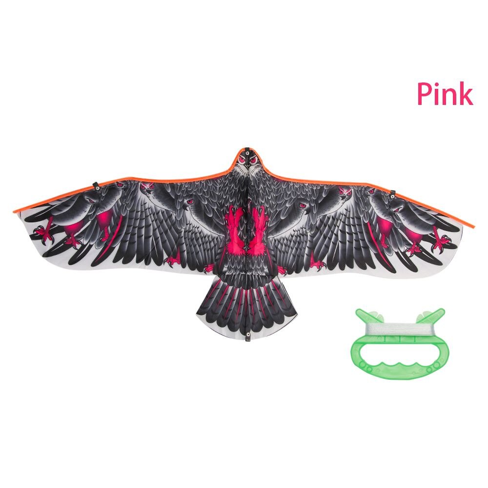 11M Eagle Kite Met 30 Meter Kite Lijn Grote Vliegtuig Adelaar Vliegende Vogel Vliegers Kinderen Beste Cadeau Familie Uitstapjes tuin Outdoor Sport: pink-